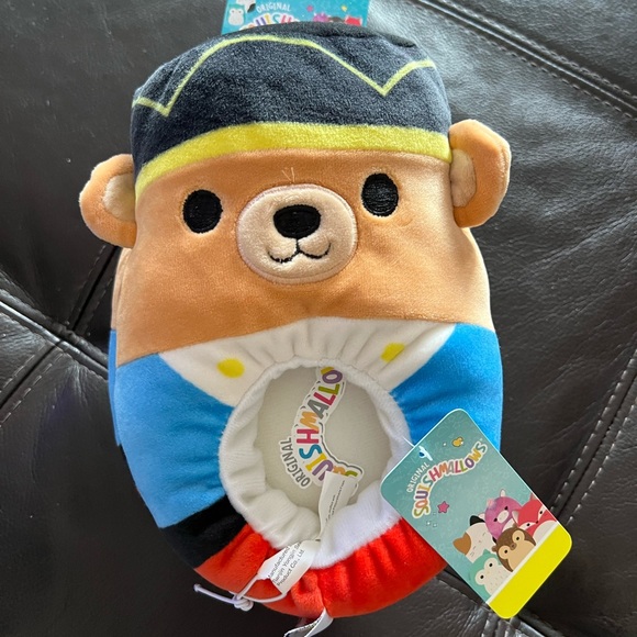 NWT Squishmallow Toy Soldier Plush Slippers - Children or Even Adults - Picture 5 of 6